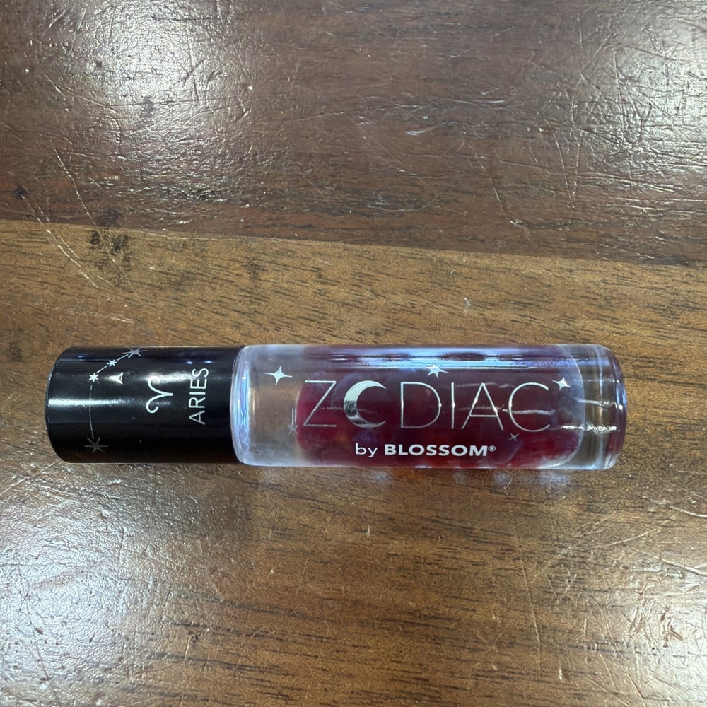 Blossom Zodiac Sign Vanilla Scented Moisturizing Roll-On Lip Gloss - ARIES